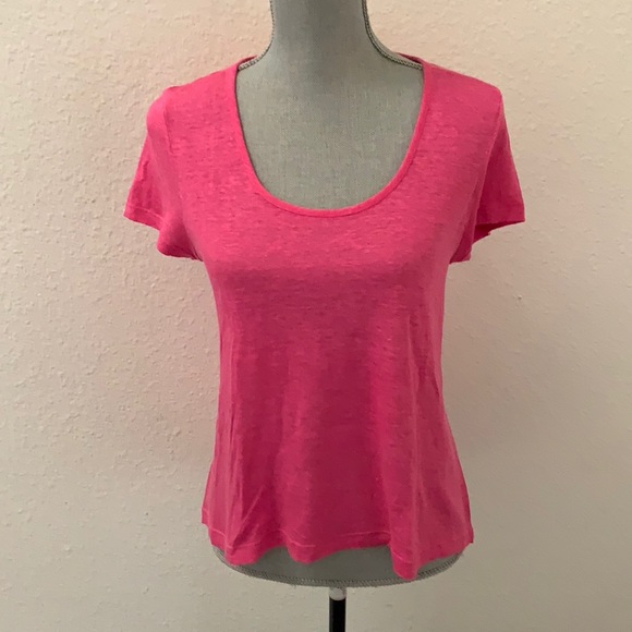 ❤️SOLD❤️ Marc By Marc Jacobs Pink Top Small S Short Sleeve - Picture 6 of 6